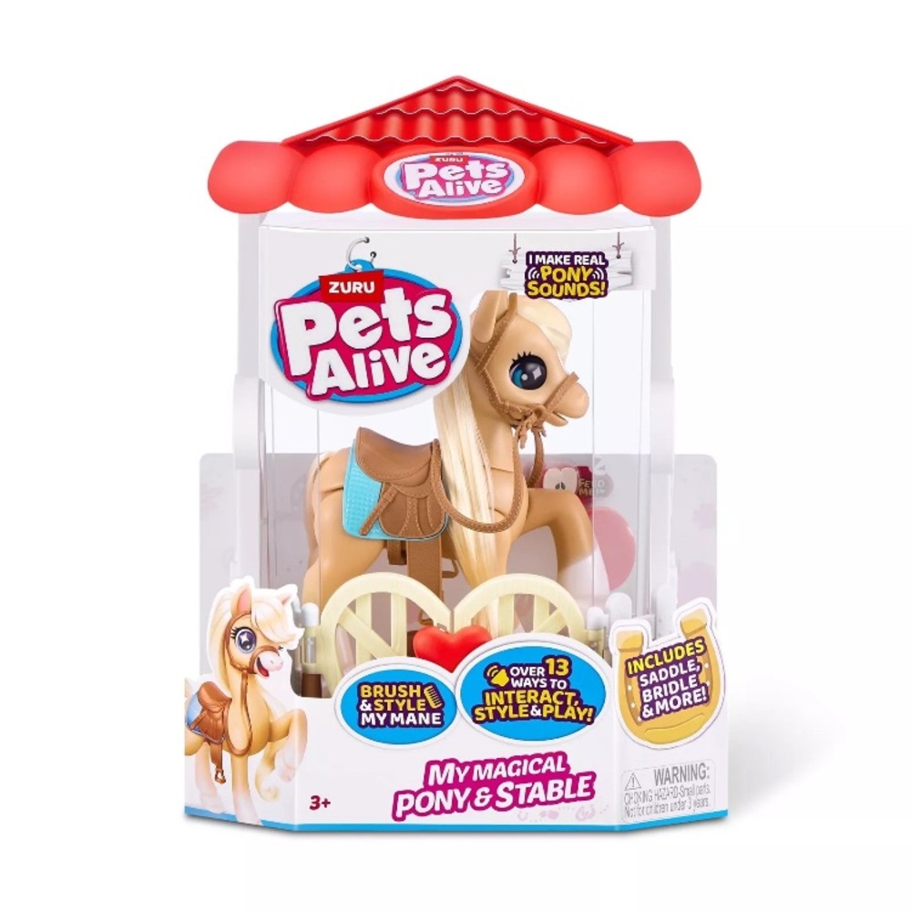 Pets Alive My Magical Pony Battery Powered Robotic Toy Playset by ZURU